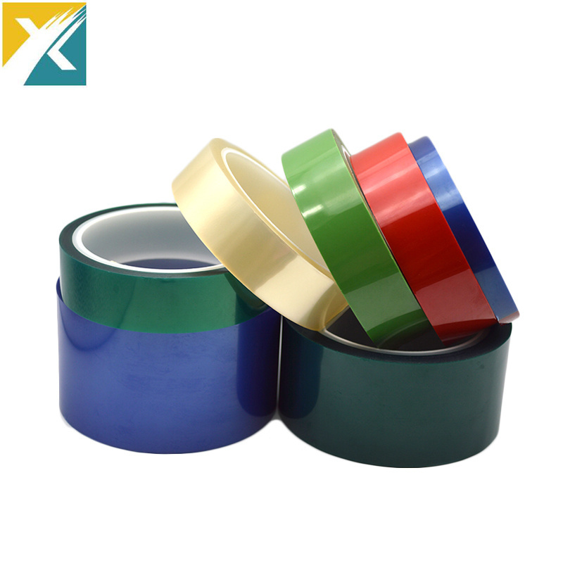 PCB Solder Green Polyester Tape With Silicone Adhesive Cinta Adhesiva Poliester Masking Tape Adhesivo