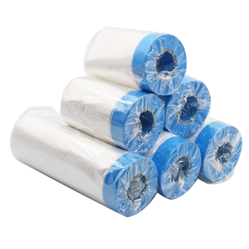 Waterproof Adhesive High quality Painter Self Adhesive Rice Paper Masking Film tape