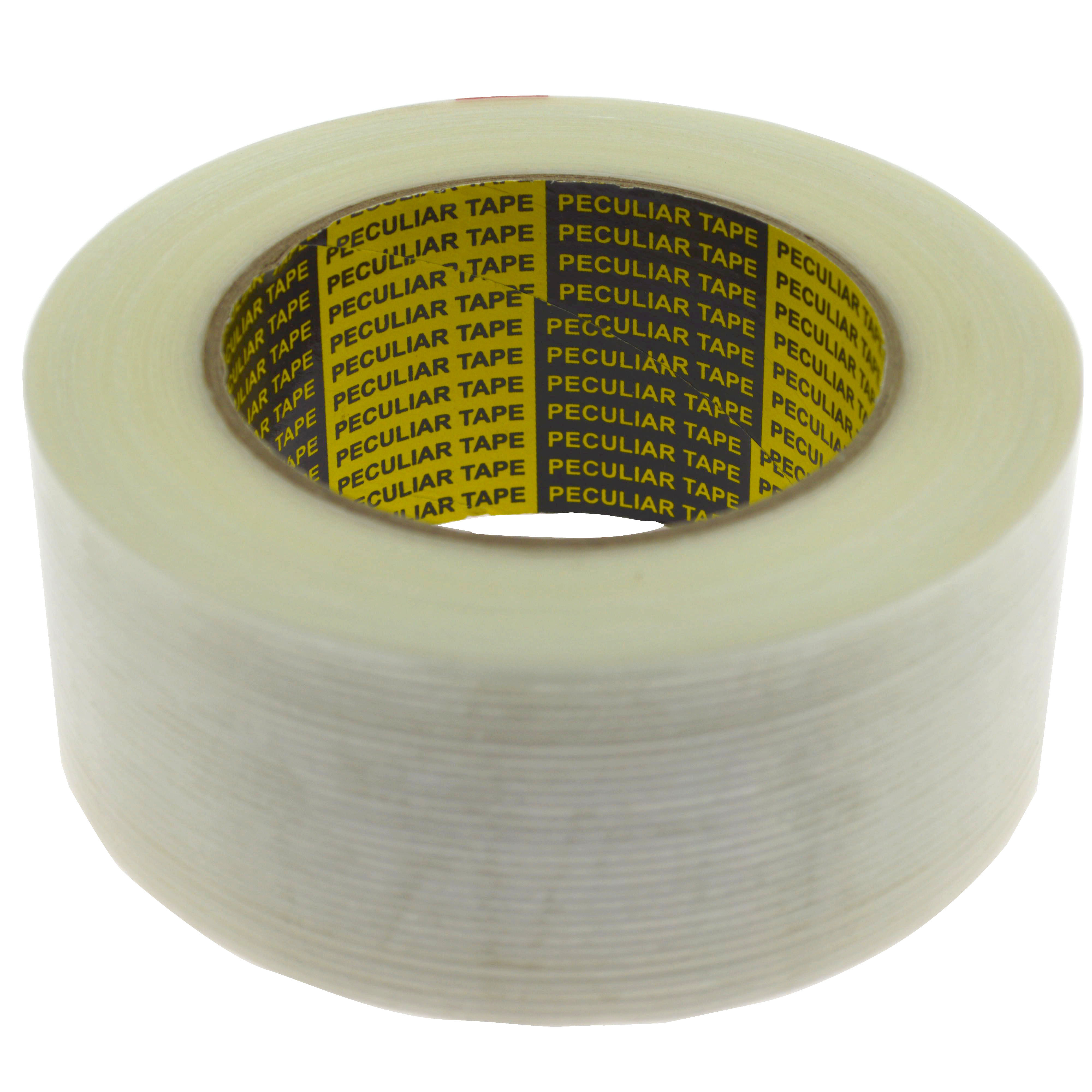 Solvent glue Custom Printed Transparent Heavy Duty Fiberglass Reinforced Unidirectional Filament Tape