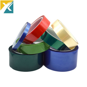 PCB Solder Green Polyester Tape With Silicone Adhesive Cinta Adhesiva Poliester Masking Tape Adhesivo