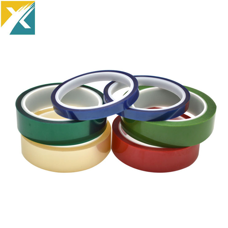 PCB Solder Green Polyester Tape With Silicone Adhesive Cinta Adhesiva Poliester Masking Tape Adhesivo