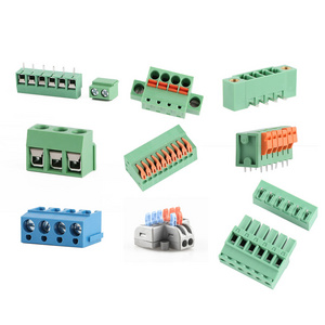 Manufacturer Wholesale Pcb Push In Terminal Block Screwless Terminal Block