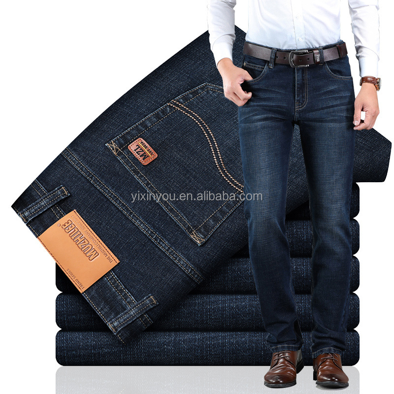 Factory Fashion Design Casual Pants Surplus Stock Lot Men Jean Denim Material Blue Jeans For Men