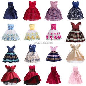 Hot sale Baby Girls Princess Lace Dress Clothes Tulle Lace Infant Party Birthday Ball Gown Dresses For Children's Clothing