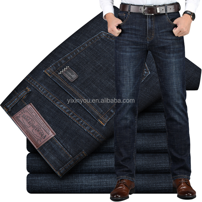 Factory Fashion Design Casual Pants Surplus Stock Lot Men Jean Denim Material Blue Jeans For Men