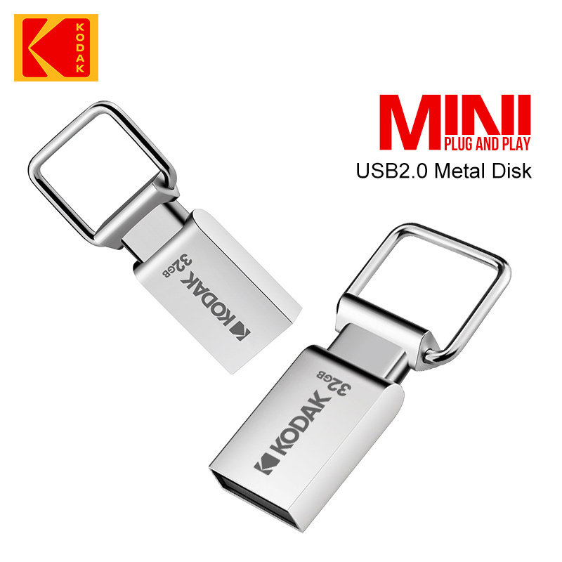 Wholesale KODAK K112 Mini Metal USB 2.0 Flash Drive Pendrive USB Memory Stick for PC MacBook Car