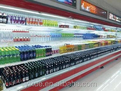 guangzhou factory OEM  kerosene suepermarket refrigerator and freezer