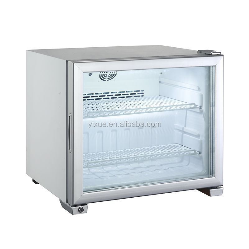 50L commercial mini bar refrigerator red bull refrigerator glass door small refrigerator