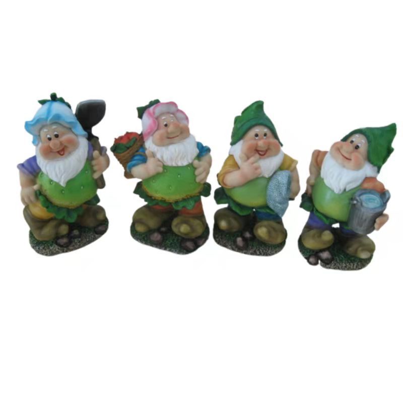 High Quality Cheap Figurines Home Wedding Decoration Garden Gnome Miniature Figurines Europe Nautical YX Angel Snow Globe 15days