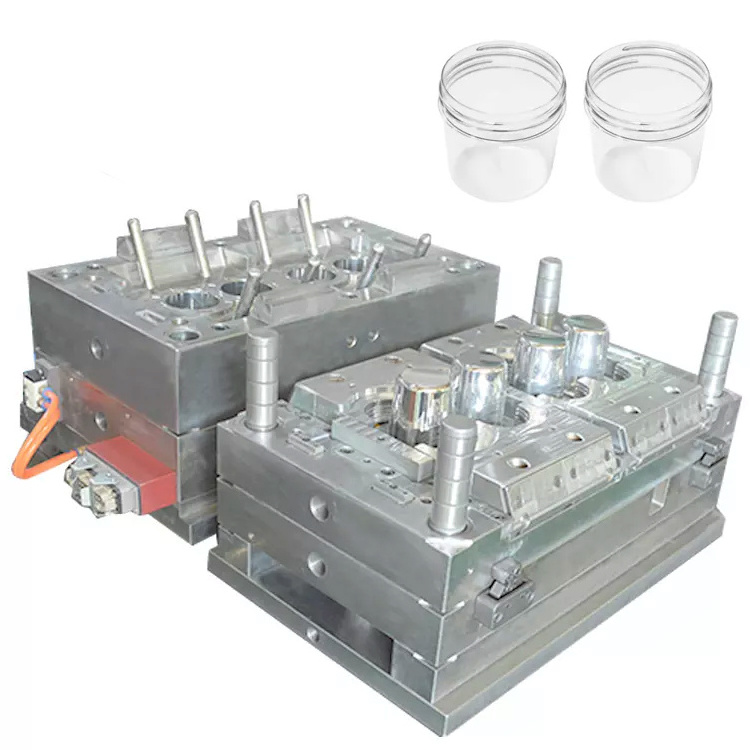 Plastic Mold Injection Mould for Medical Device Enclosure Plastic Urine Cup Container Mold Transparent Design Plastic Clear Pc