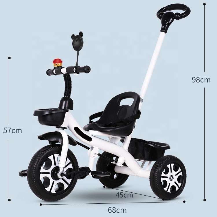 Other Baby Supplies Cheap Baby Mini Bicycles Baby Tricycle Steel Kids Tricycle with Plastic Tricycle for Kids 1-6 years