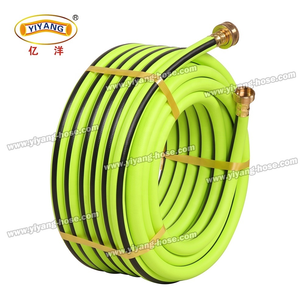 5/8 25ft 50ft 70ft 100ft Kink Free Flexible PVC Garden Hose Durable Household Car Wash Water Pipe Garden Hose