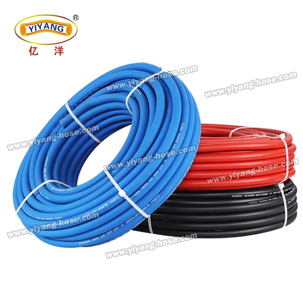 5 16 Inch Strength Braided Reinforced Pure Flexible PVC Air Compressor Hose With Abrasion Resistance For Sale