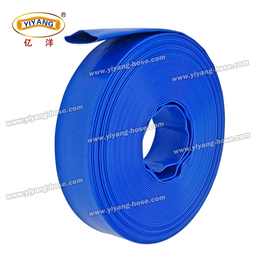 High quality 2 Inch 3 Inch 4 Inch 6 Bar Agricultural Irrigation Pipe PVC Lay Flat Hose