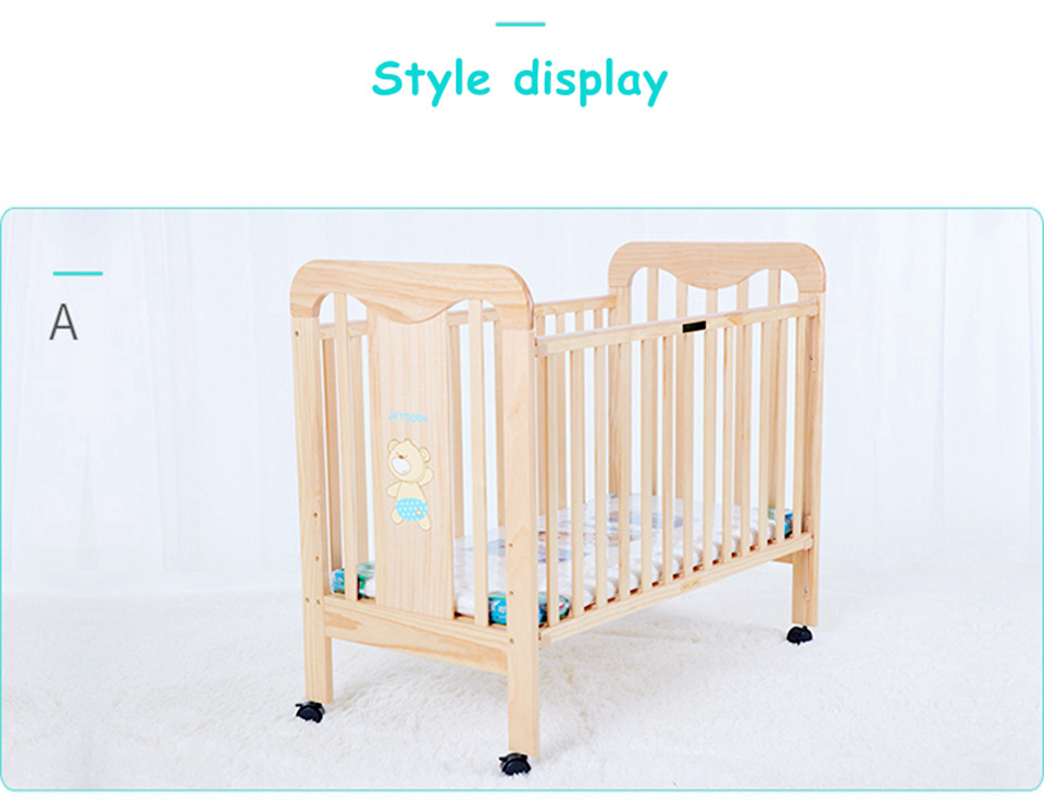 RONBEI Baby Bassinet, Bedside Sleeper Cribs,Baby Bed to Bed, Adjustable, Portable for Newborn, Infant/Baby Boy/Baby Girl