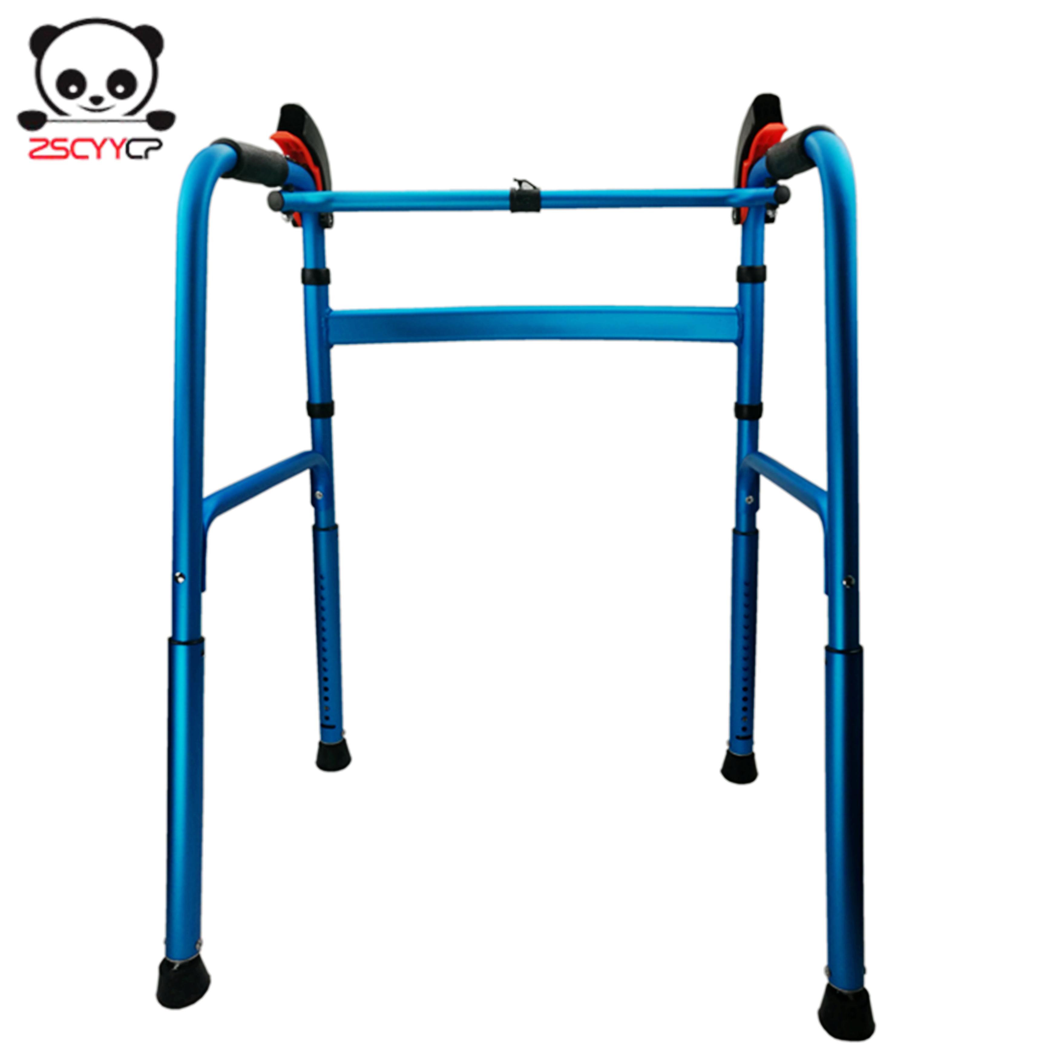 High Quality disable Walker services Aluminum Folding Stair Climbing Walker elder rollator