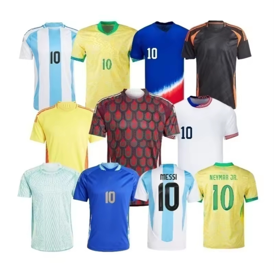 24 American 10# Neymar JR men+kids wear soccer jersey all club men football training shirt football uniform customs