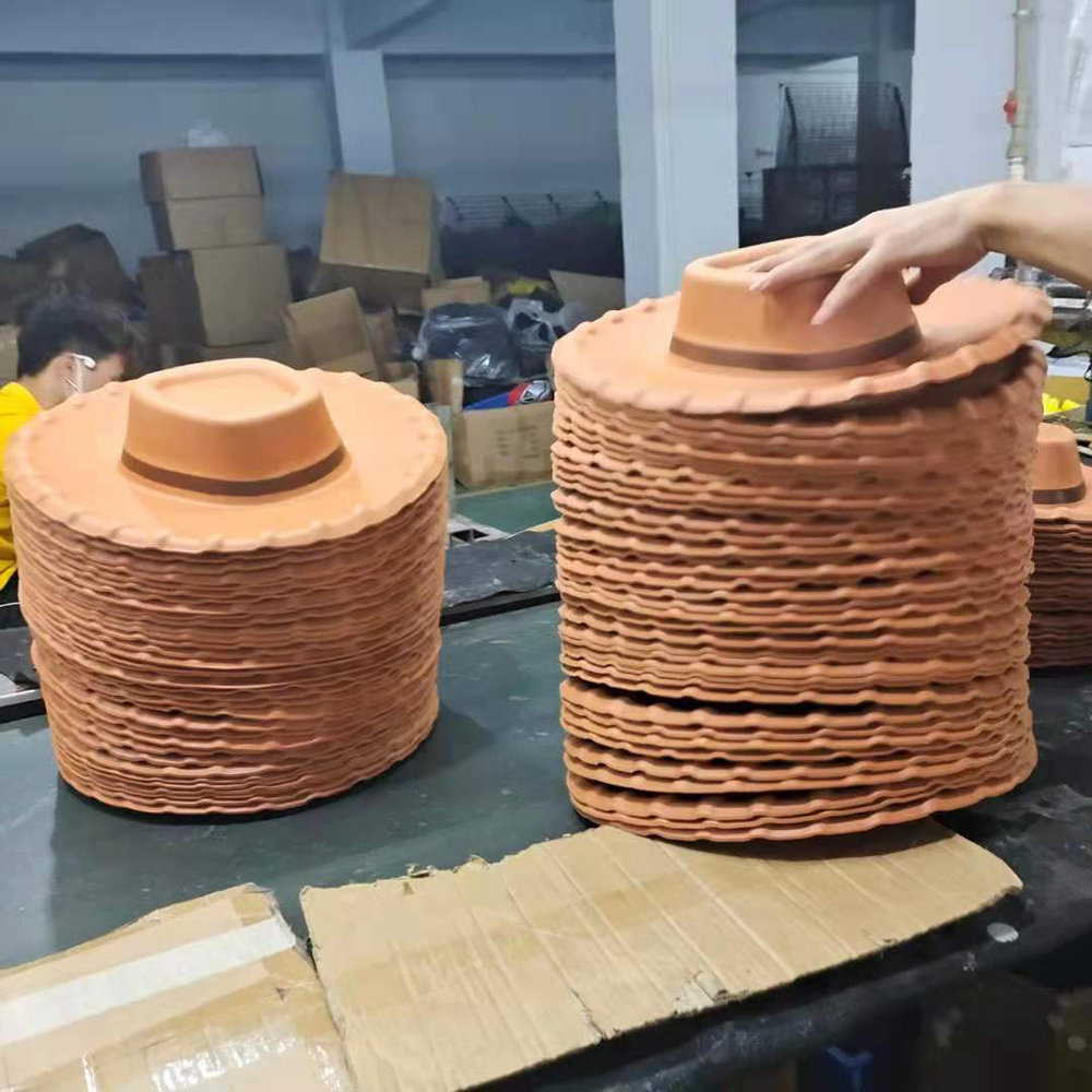 China Factory Custom Halloween Costume Hat Toy Western Woody Style Role Play Jazz Hat Party Favors Plastic Foam EVA Cowboy Hats