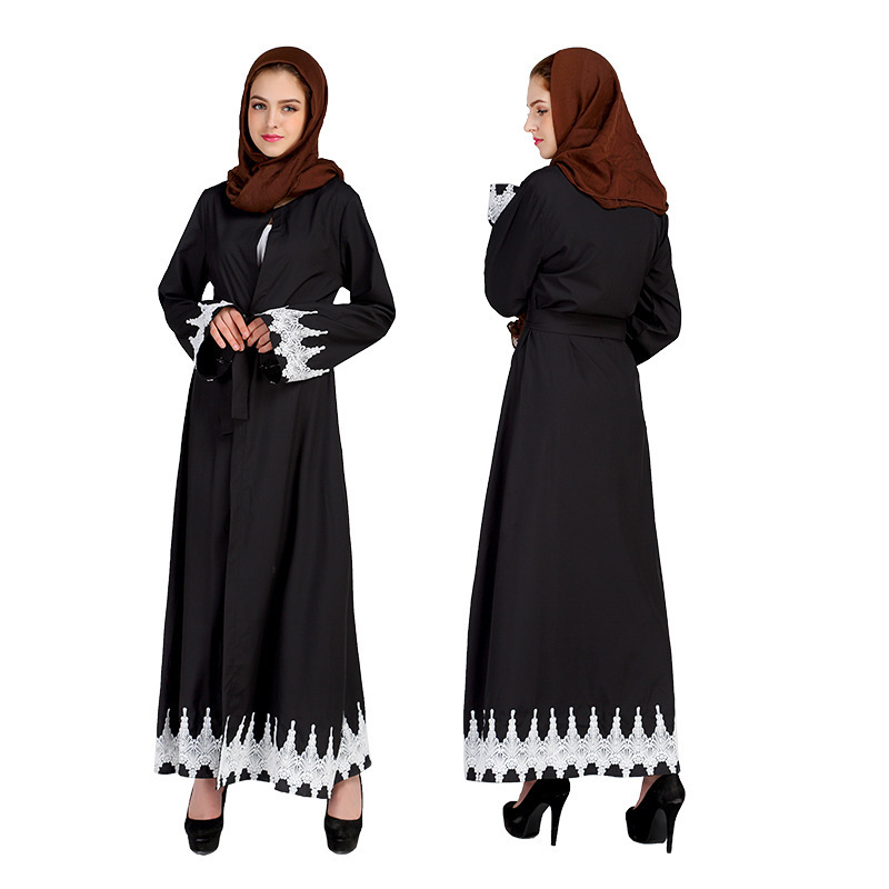 Manufacturer new model abaya in dubai abaya 2018 beautiful islamic kimono sleeve open abaya latest burqa designs pictures