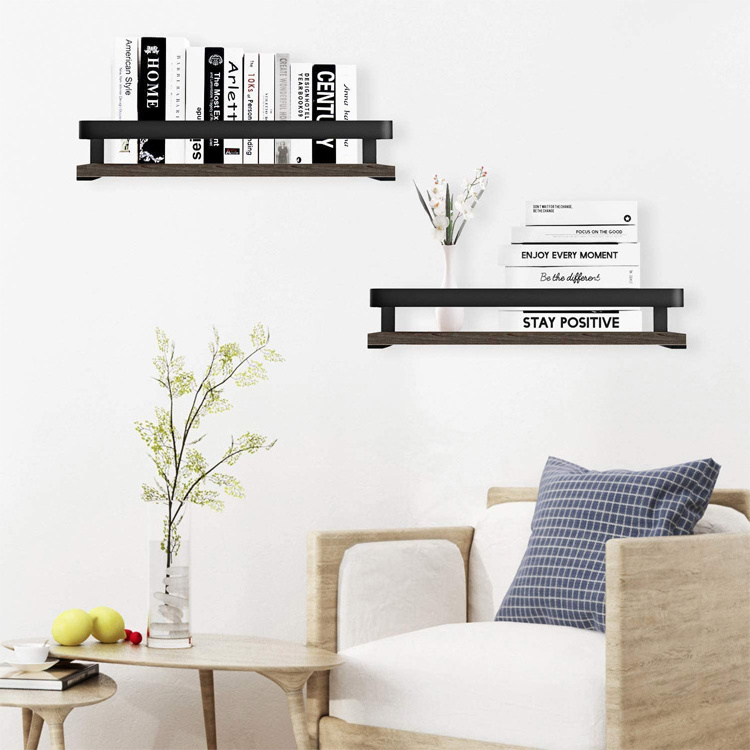 Customizable Shapes Wooden Craft Wall Decoration Wooden Wall Shelf