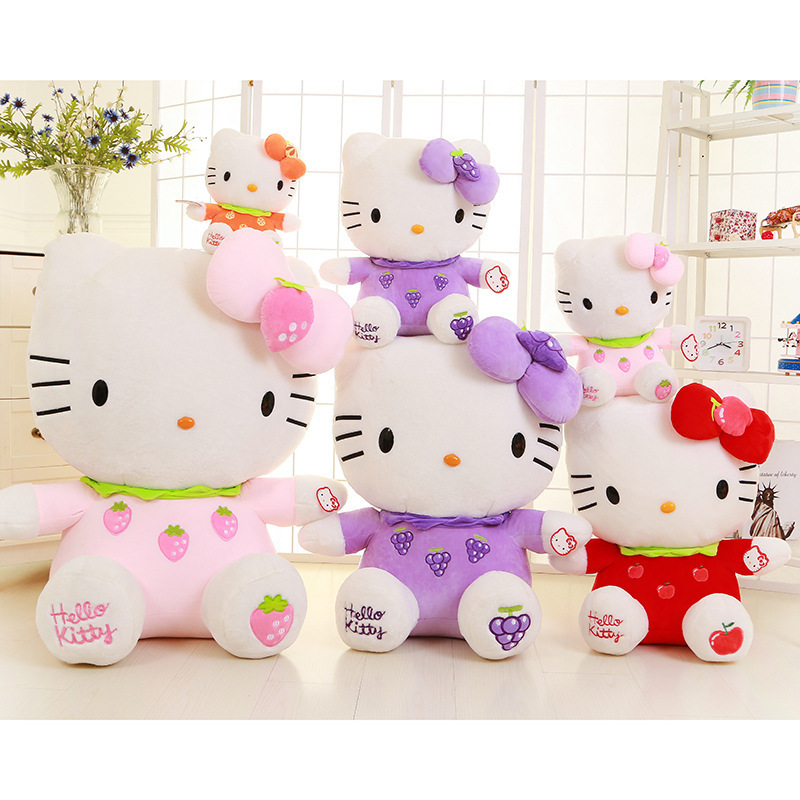 Cute Cat Doll Plush Toy Cartoon Cute Kitty Stuffed Animal Toys For Birthday Gift Wholesale