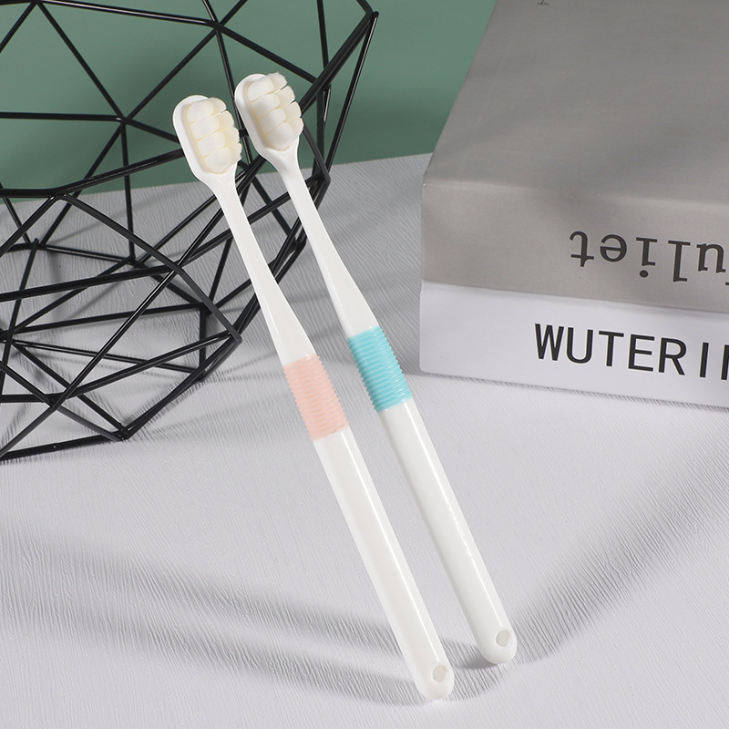 Single soft toothbrush Japanese couple Wan Si Health and soft care toothbrush adult travel set wholesale