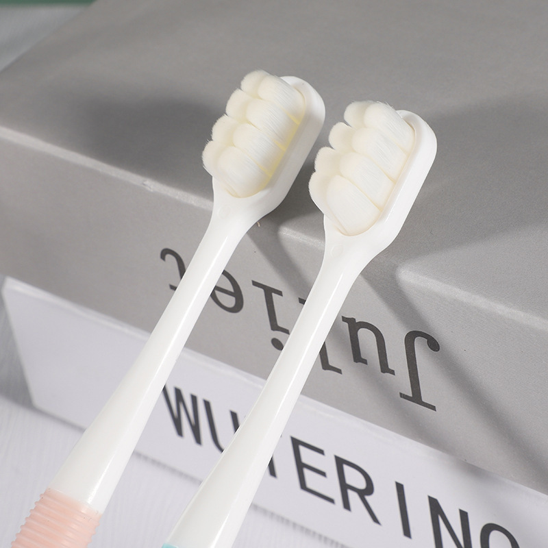 Single soft toothbrush Japanese couple Wan Si Health and soft care toothbrush adult travel set wholesale