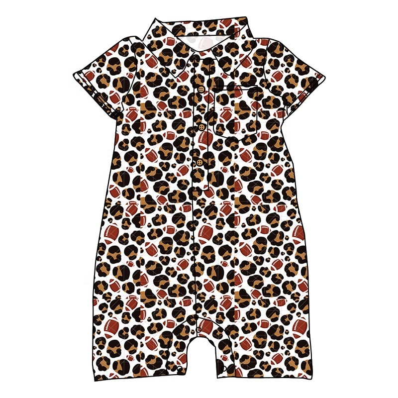 Custom Print Baby Sleepsuit Newborn Summer Jumpsuit Clothes Baby Girl Romper