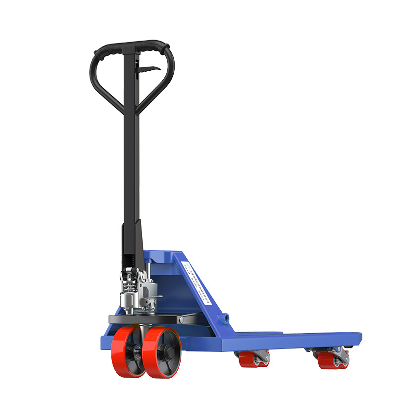 Multifunction hand Forklift Machines Max Power Engine Pallet Truck With Nylon Wheel