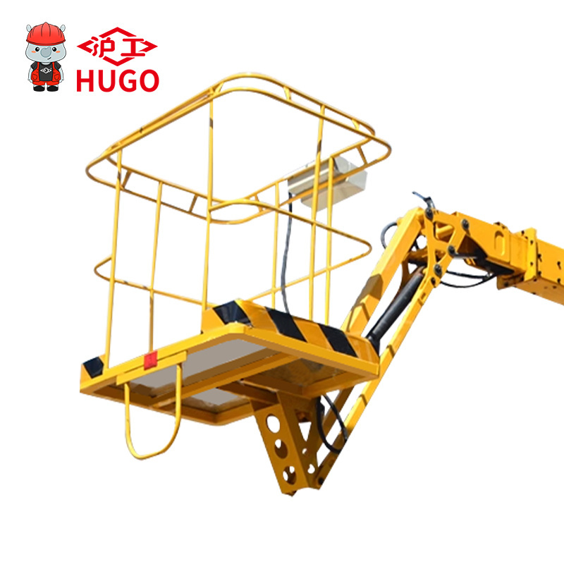 small electric man lift boom cherry picker towable boom lifts for sale