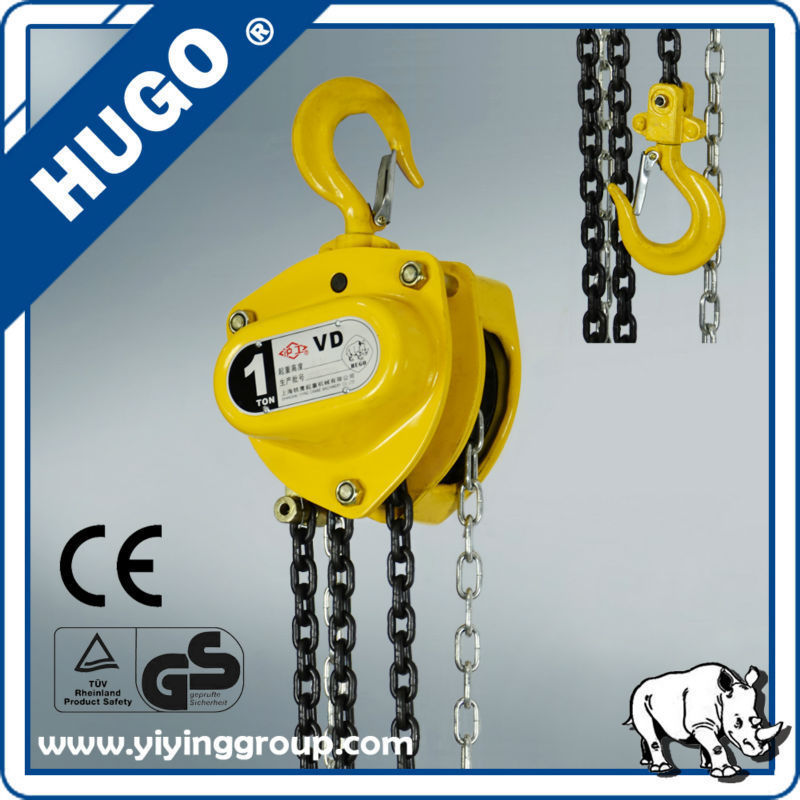 manual chain block lifting hoist pulley system chain hoist