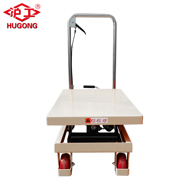 750kg Mobile Hydraulic Scissor Lift Platform Truck