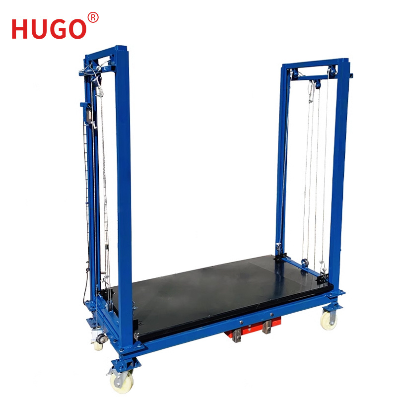 Telescoping lifting mobile electric scaffold platforms prices cheap scaffolding for sale