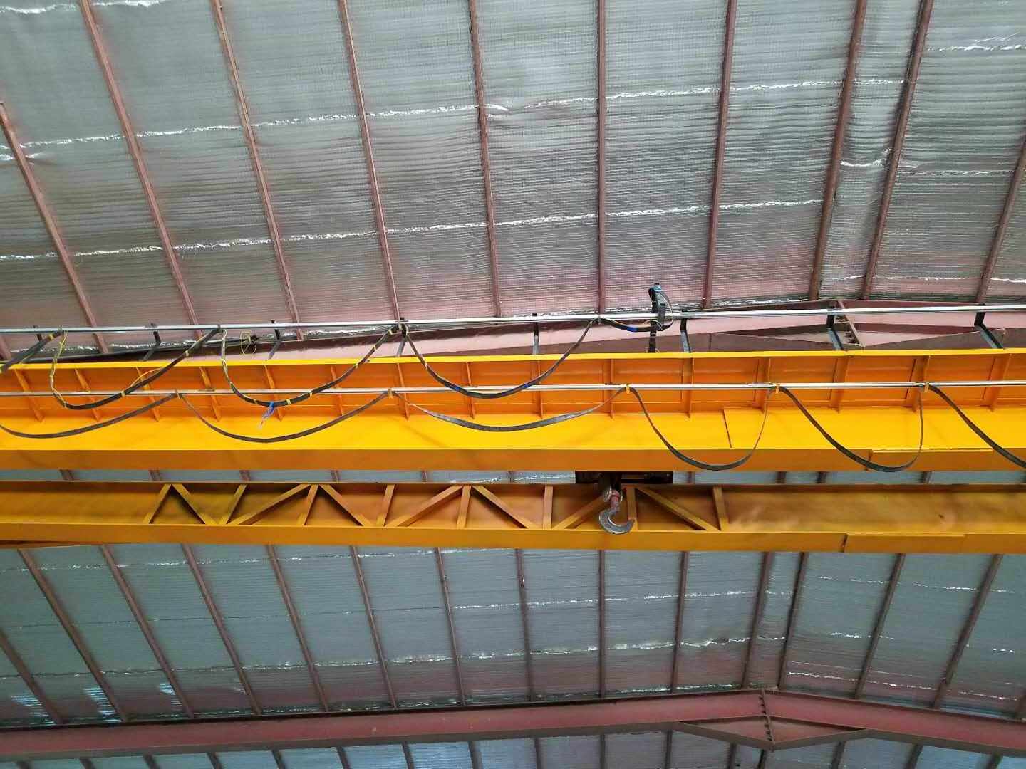 6.3 ton 9m Electric overhead bridge crane 5 ton 10 ton 20 Ton Single Beam Travel Overhead Bridge Crane