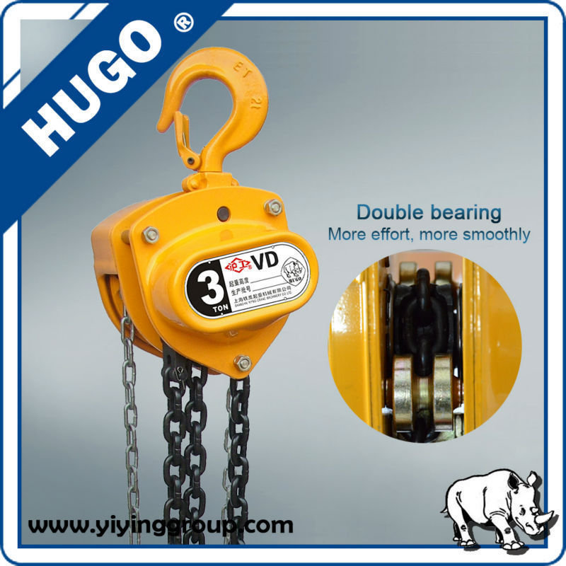 manual chain block lifting hoist pulley system chain hoist