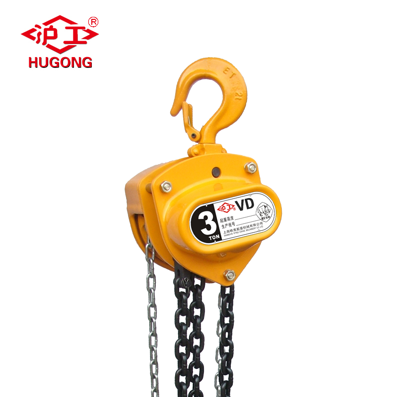 manual chain block lifting hoist pulley system chain hoist