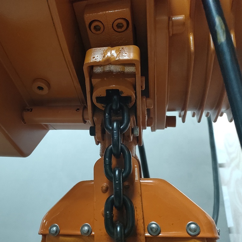 China Supplier Building Lifting Hoist 5 Ton Crane Electric Chain Hoist With Hook