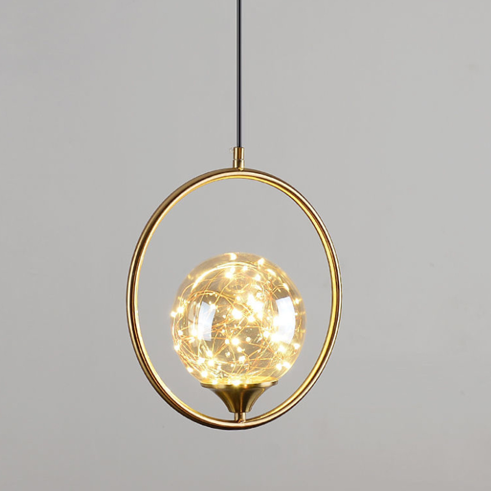 Modern glass ball pendant light kitchen dining table light pendant lights chandelier