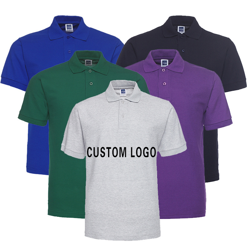 Men's Polo Shirt Loose edition terylene T-shirt Oversized T-shirt