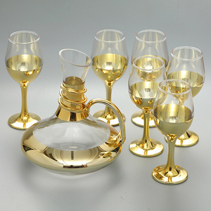 Factory Direct Sell Luxury Stemless Wine Glasses Champagne Flute Glasses For Party Red wine glasses