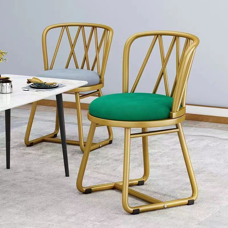 Light Luxury Nordic Cosmetic Chair Household Simple Dressing Kitchen Dining Room Living Room Web Celebrity Chair Home Furniture