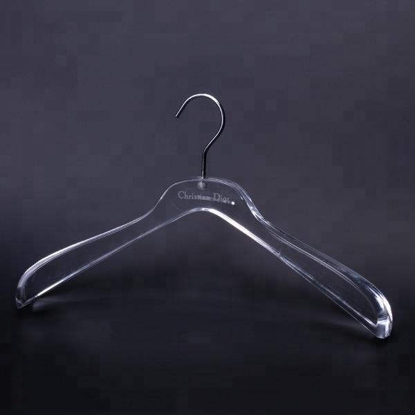 Crystal Clear Suits/Coat/Pants Hanger Acrylic Wall Hanger For Hotel