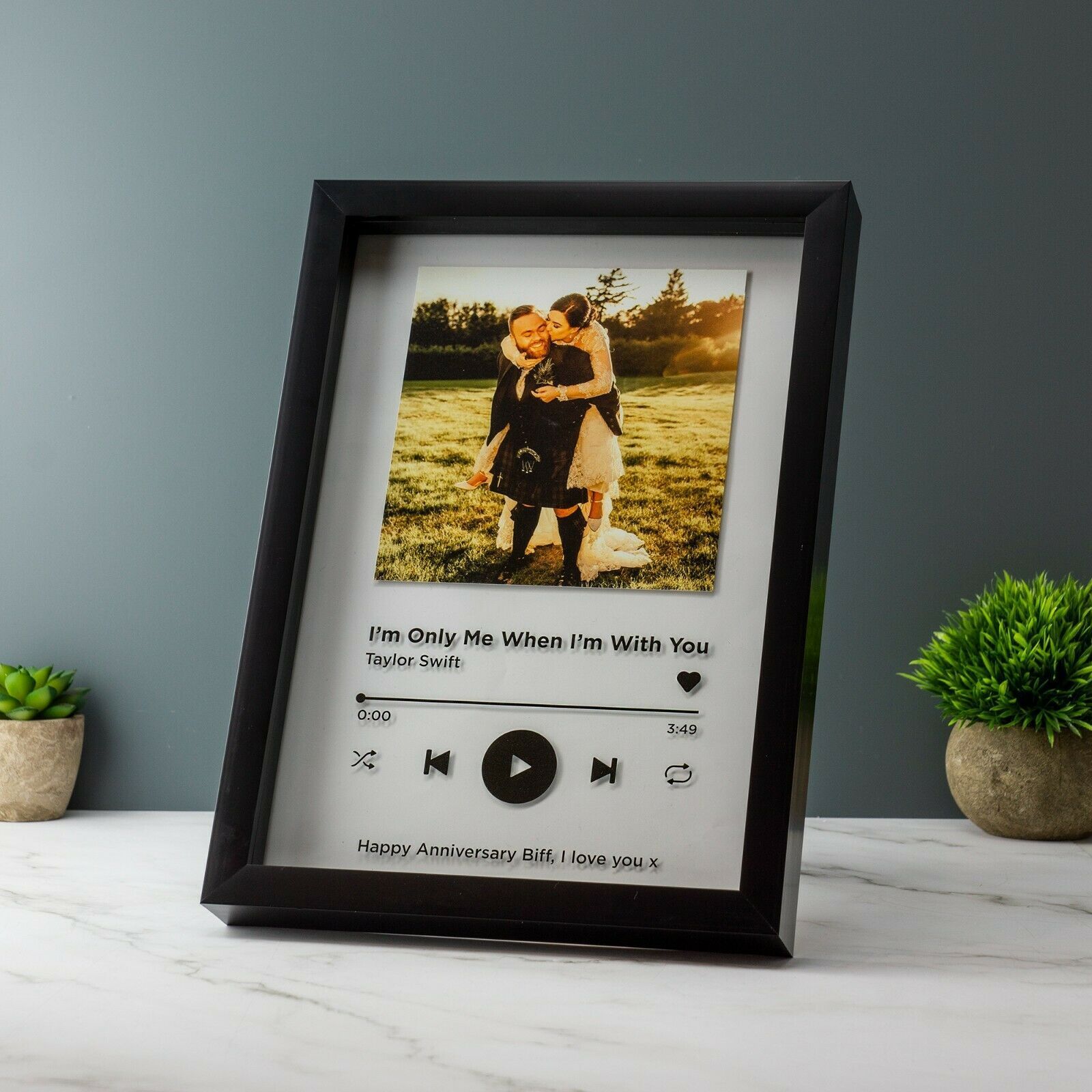 Playlist Streaming Service  Personalised Song Plaque Wall Art Tik Tok Music Sign