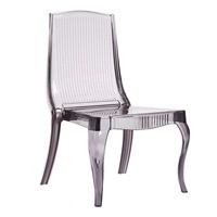 Modern Hot sale  Crystal Transparent Acrylic Back Chair  Clear Dining Chairs High quality Chair for Dining