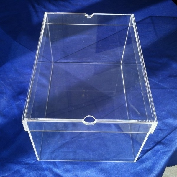 wholesale cheap clear acrylic shoe sneaker box