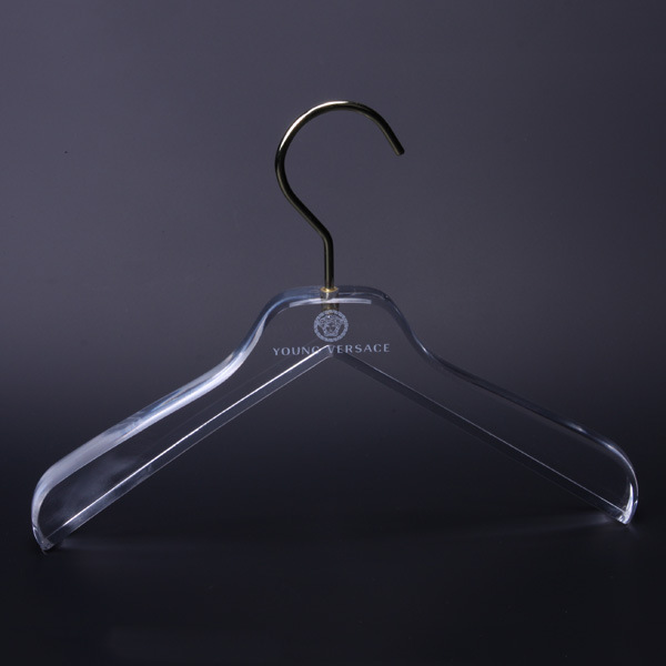 Crystal Clear Suits/Coat/Pants Hanger Acrylic Wall Hanger For Hotel