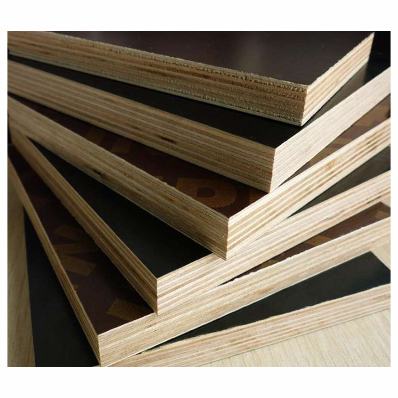 Hot-sell Building film faced plywood concrete shuttering board anti slip black film face plywood