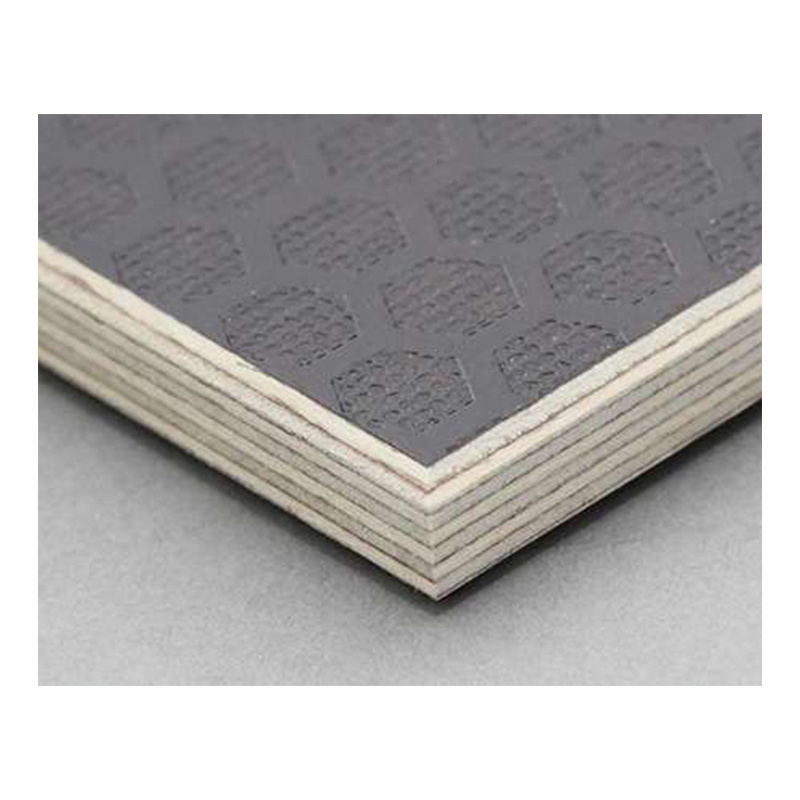 Hot-sell Building film faced plywood concrete shuttering board anti slip black film face plywood