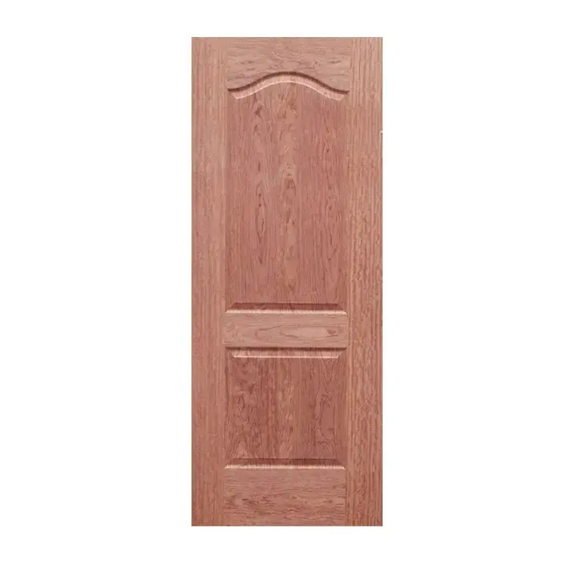 3mm  natural Sapele veneer MDF moulded door skins