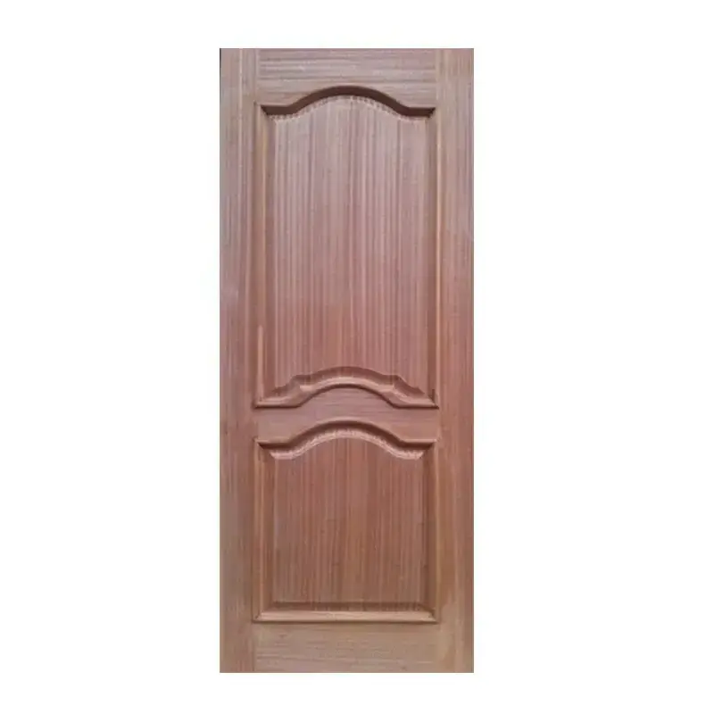 3mm  natural Sapele veneer MDF moulded door skins